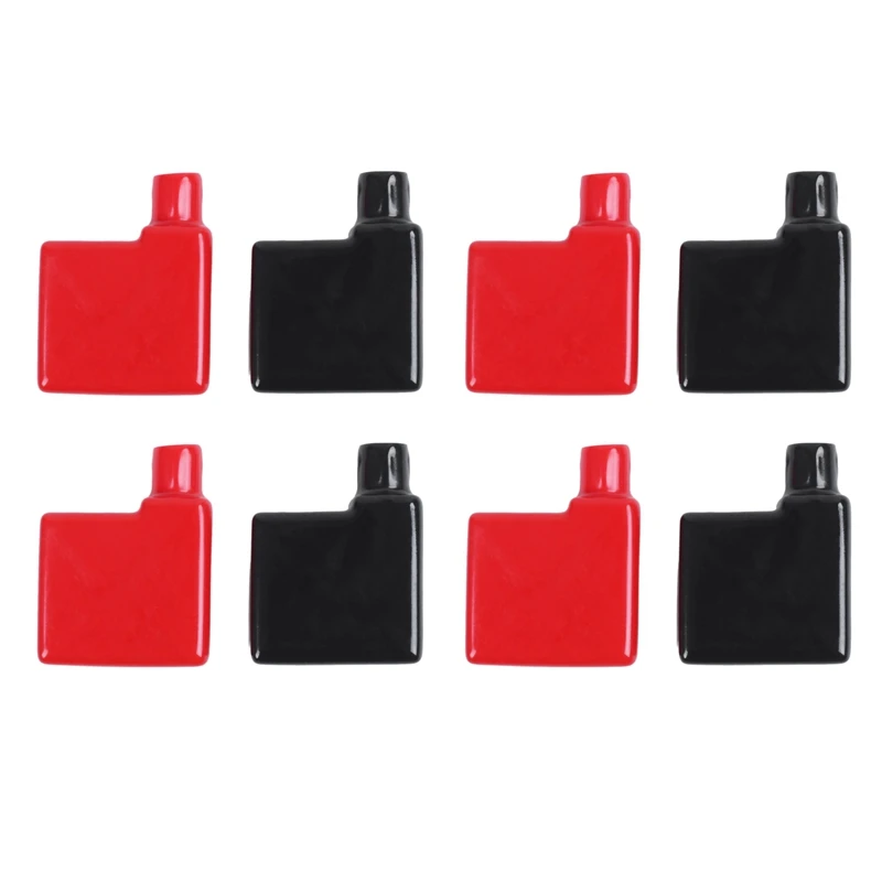 

8X Car Battery Terminal Cover Insulation Boot Pair