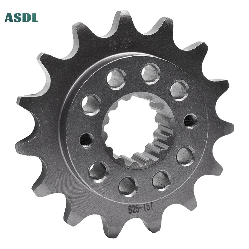 Передняя звездочка мотоцикла 525 15T 20CrMnTi для Ducati 795 796 916 Monster 937 950 Multistrad 2017-21 996 Sport