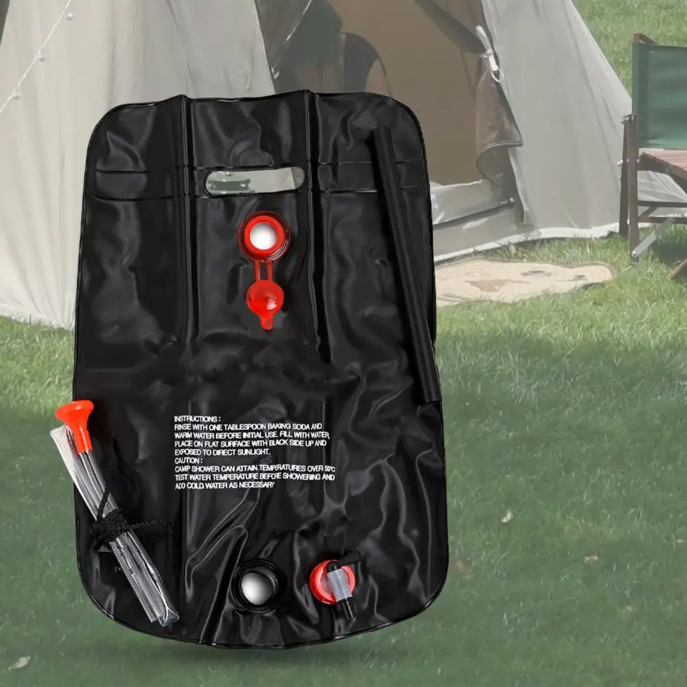 

Convenient Large Capacity Reusable Portable Outdoor Traveling Shower Bag Portable Shower Bag Solar Shower Bag 1 Set