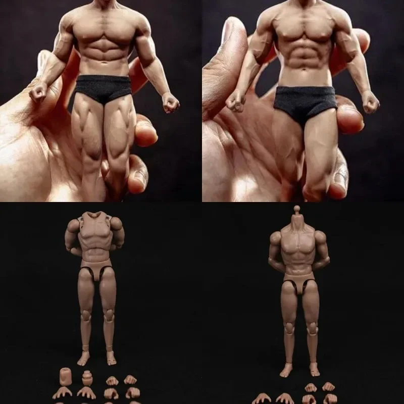 TBLeague масштаб 1/12 мужской солдат супер гибкий бесшовный шарнирный корпус для 6