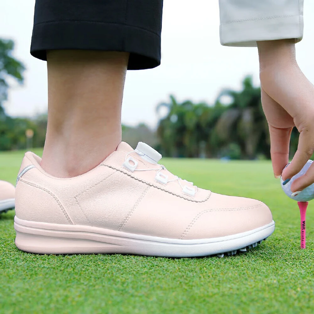 Кроссовки для гольфа PGM женские водонепроницаемые Повседневные Удобные Гольфы