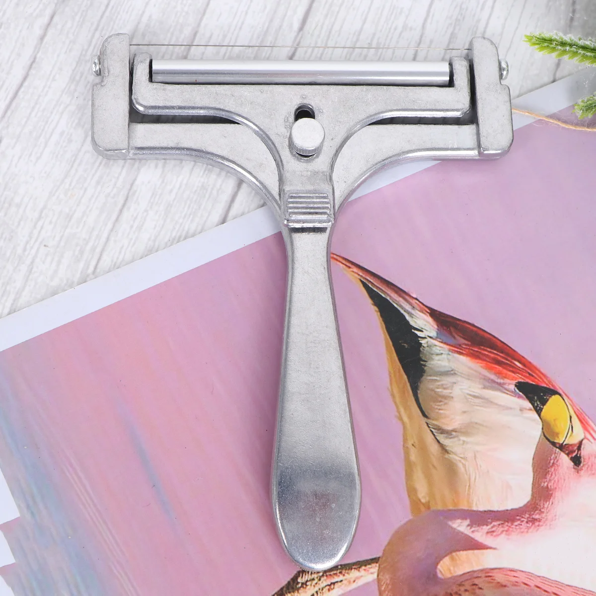 

Cheese Slicerbutter Wire Spreaders Spreader Cutting Metal Spatula Aluminum Appetizers Truffle Dessert Canapescraper Adjustable