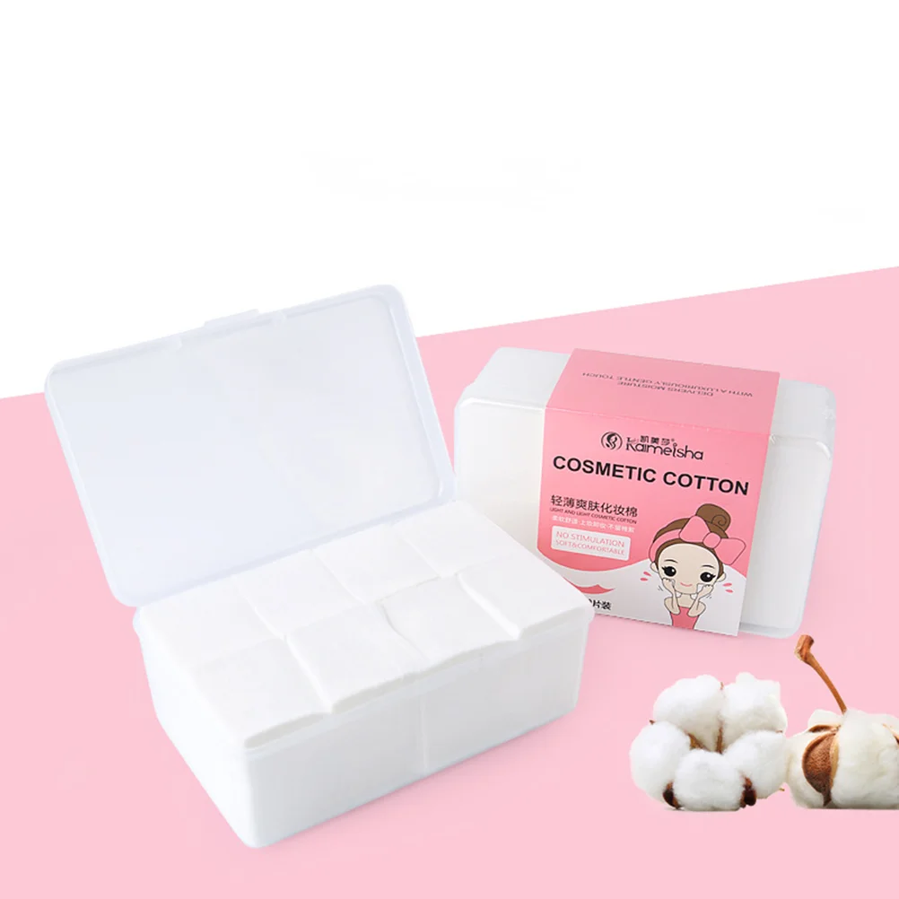 

Pads Makeup Cotton Facial Gauze Washable Cleaner Pad Woven Non Supplies Cushion Cleanface Make Remover Eye Cleansing Disposable