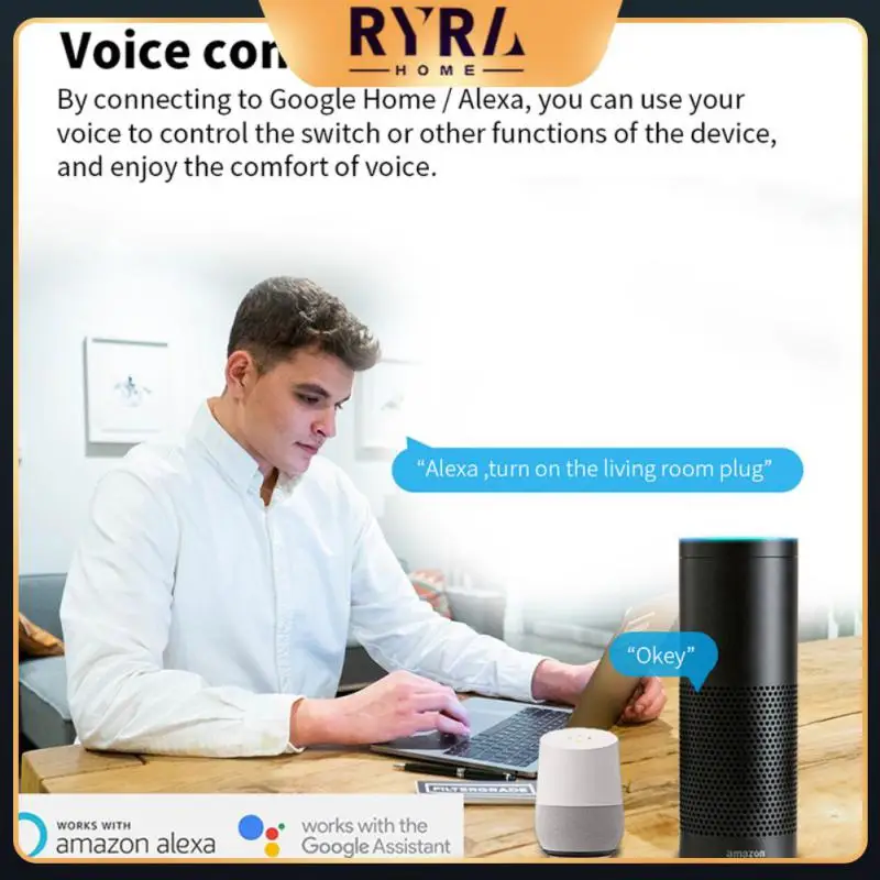 

20a Eu Tuya Adapter Socket Wireless Remote Zigbee Smart Plug Tuya Smart Plug Smart Home Power Socket Voice Control Smart Plug