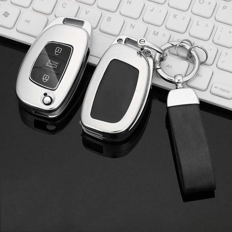 

Zinc Alloy Car Key Box Full Coverage Suitable forBeijing Modern Lead Long Motion Name Turina Ix25 Yue MotionIx35 Yue Na Tucson