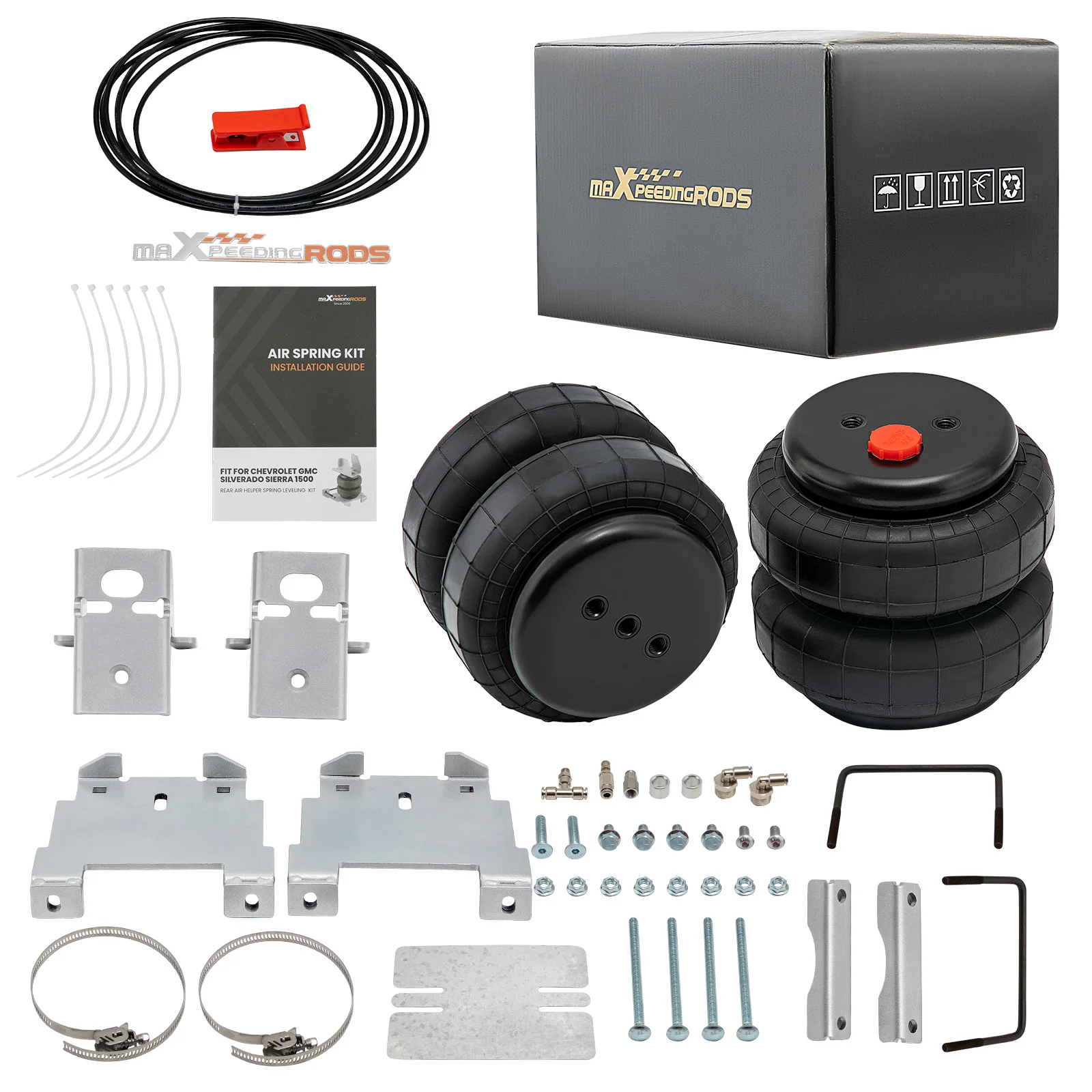 Комплект пружинных мешков задней пневматической подвески для GMC Sierra 1500 2007-2018