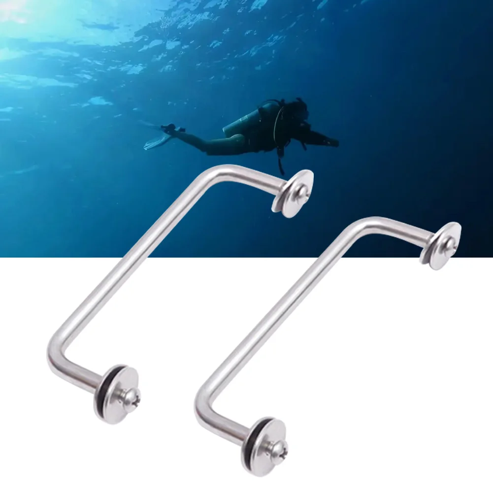 

Buttplate Handle Handle Buttplate Handle Diving Accessories Durable Hook Rail Sidemount Scuba Diving Brand New