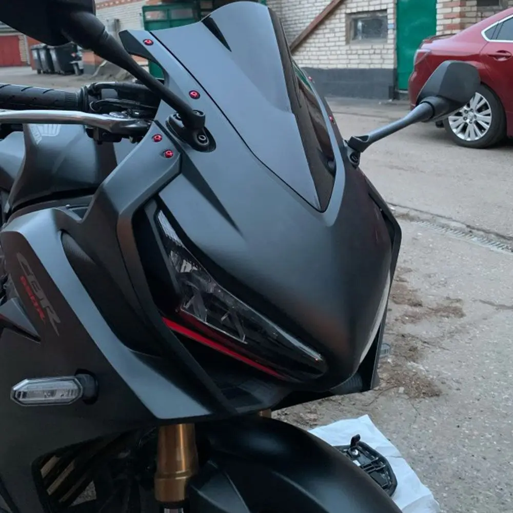 

Protection Wind Deflector Motorcycle Windscreen Side Windshield Windshield Covers For HONDA CBR 650R 2019 2020 2021