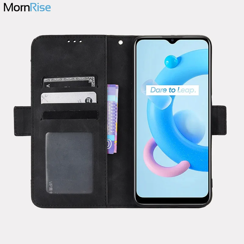 

For OPPO Realme V20 5G Wallet Case Magnetic Book Flip Cover For Realme V20 5G Card Photo Holder Luxury Leather Phone Fundas