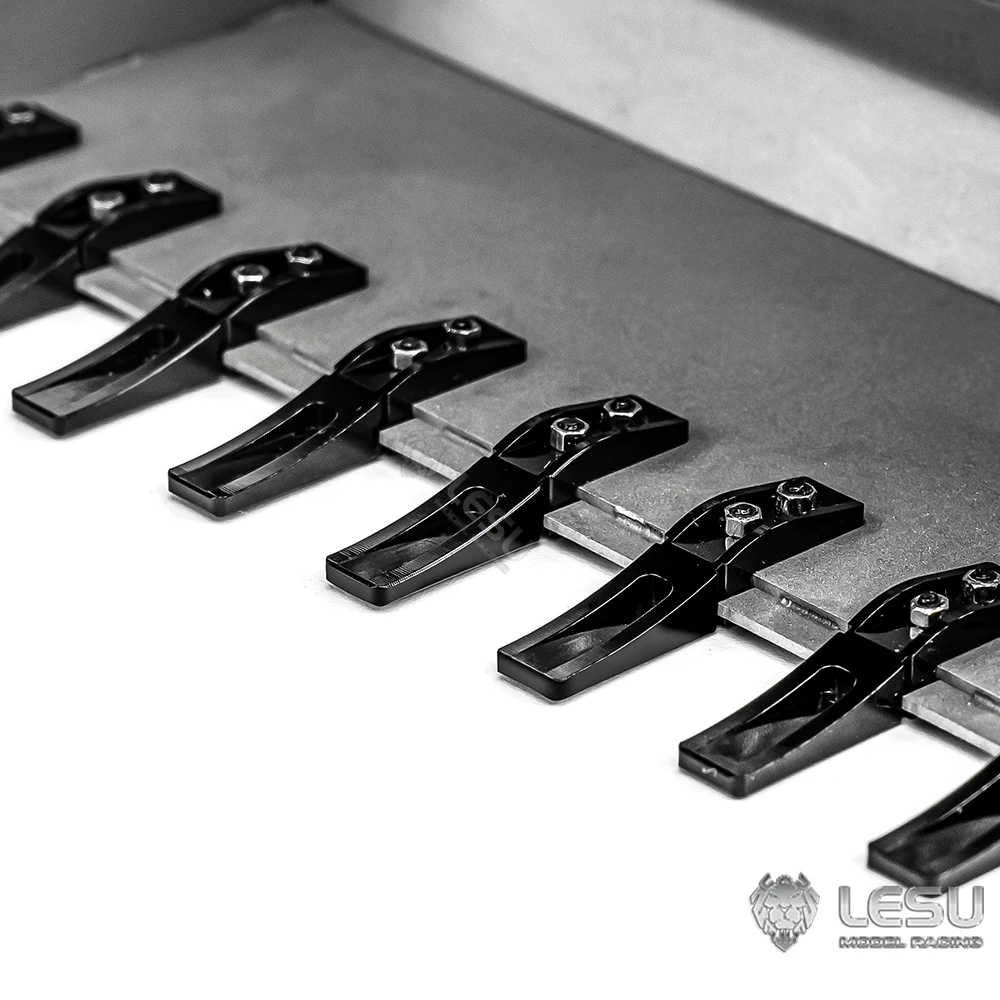 LESU 1/14 металлическое открывающееся ведро для гидравлического 4X4 колесного