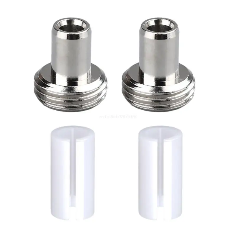 

2Set Metal-Head Fitting and Ceramic Tube Sleeves Connector Adapters for Fiber Optic Visual Fault Locator Dropship