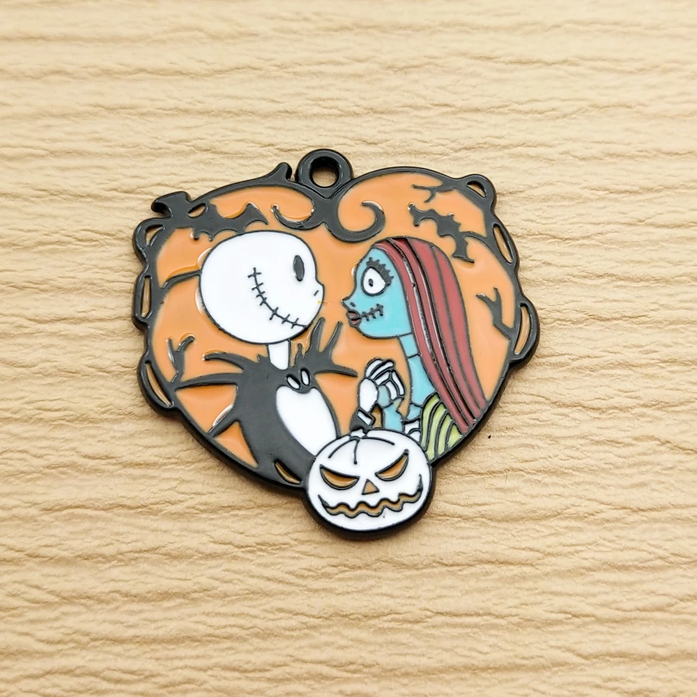 10 шт. эмалевые Подвески Кошмар перед Рождеством