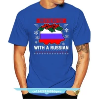 ring in the new year with a russian t shirt personalized short sleeve crew neck leisure fitness spring autumn shirt