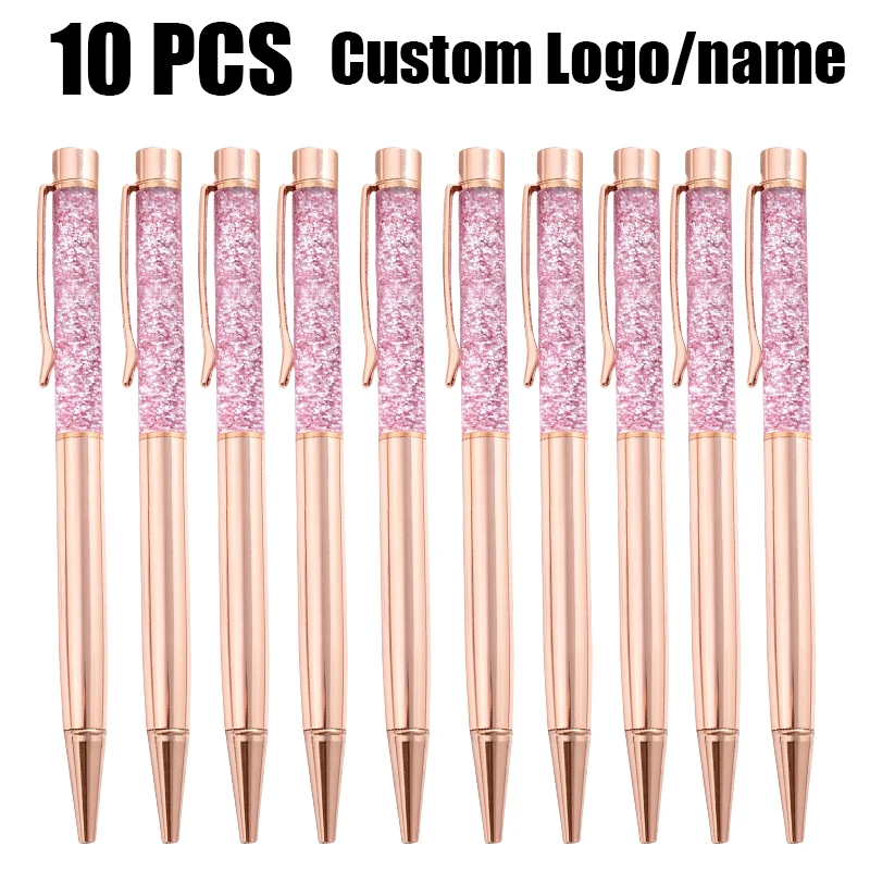 

Персонализированные шариковые ручки из металла с золотым покрытием