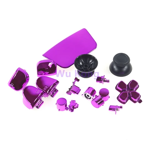 1 комплект для PlayStation 5 V3, полный набор хромированных кнопок, замена контроллера PS5 V3.0 L1 R1 L2 R2, кнопка D-pad