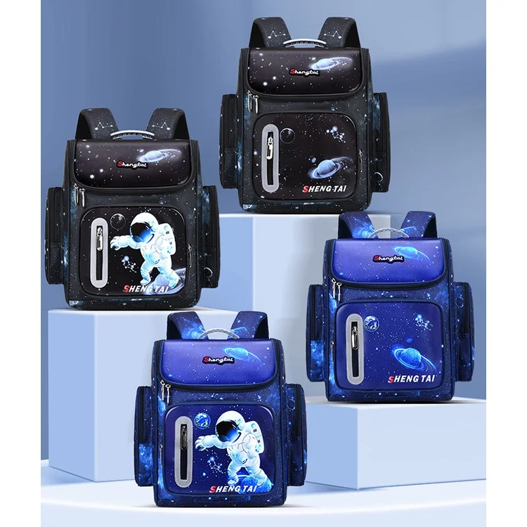 Cute Girl Boy Astronaut Space Starry Sky Students Backpacks New Primary Children Cartoon Fashion Large Capacity Schoolbags 2022