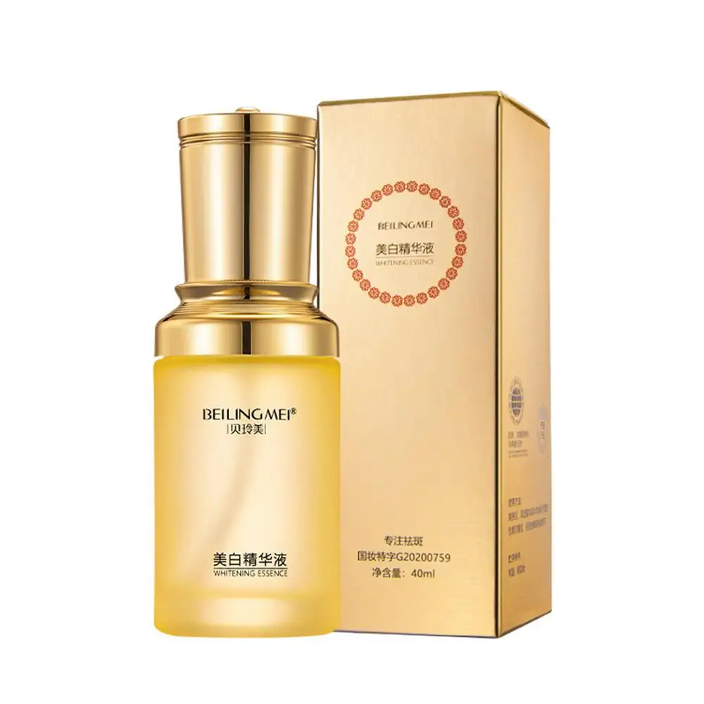 

1PCS Whitening Face Serum 40ml Hydrating Moisturizing Brightening Essence Lightening Spot Firming Facial Care Essence Skin Care