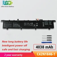 ugb new c42n1846 1 battery for asus zenbook pro duo ux581gv duo pro ux581g pro duo ux581gv 0b200 03490000 15 4v 62wh