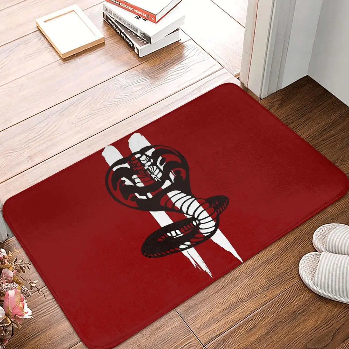 

Cobra Kai Amanda TV Bathroom Mat Miyagi Do Karate Doormat Kitchen Carpet Outdoor Rug Home Decor