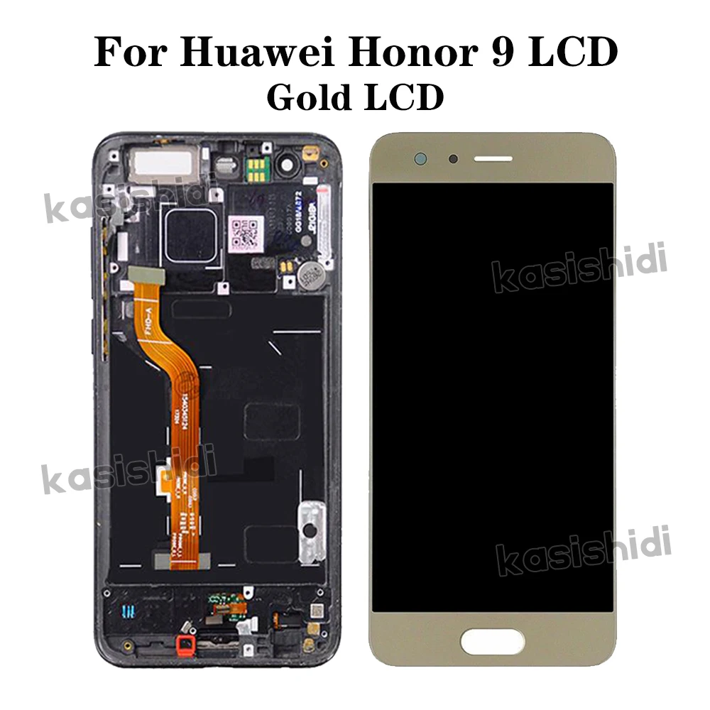 Фото 5,15 ''для Huawei Honor 9, ЖК-дисплей, преобразователь сенсорного экрана в сборе для Huawei Honor 9 STF-L09, детали дисплея №4