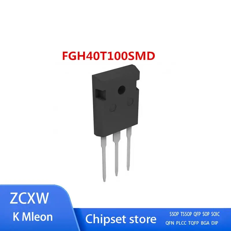 10 шт./партия FGH40T100SMD или FGH40T120SMD FGH40T120SQDNL4 FGH40N120AN TO-247 40A 1000 в