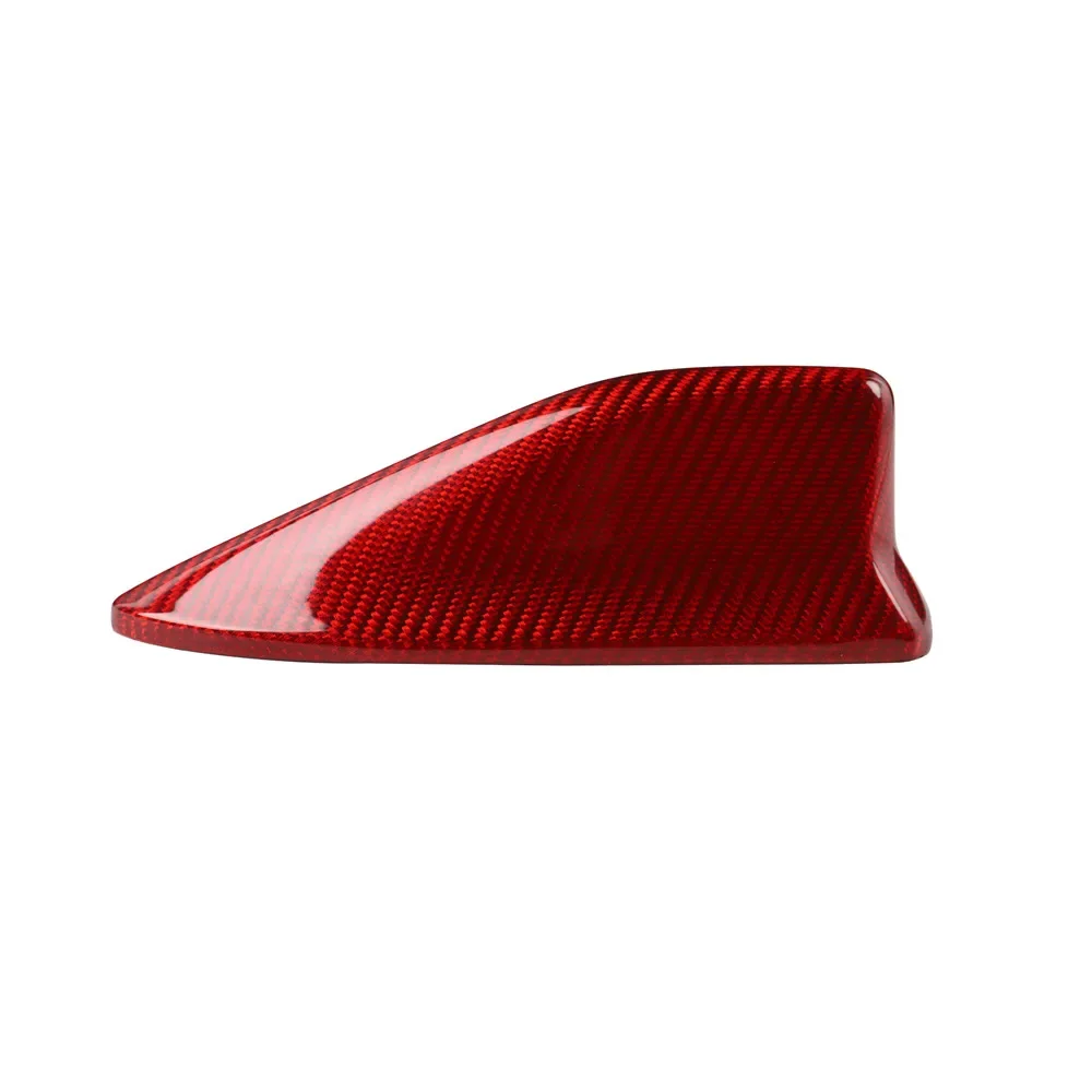 Красная крышка антенны из настоящего углеродного волокна интерьерные