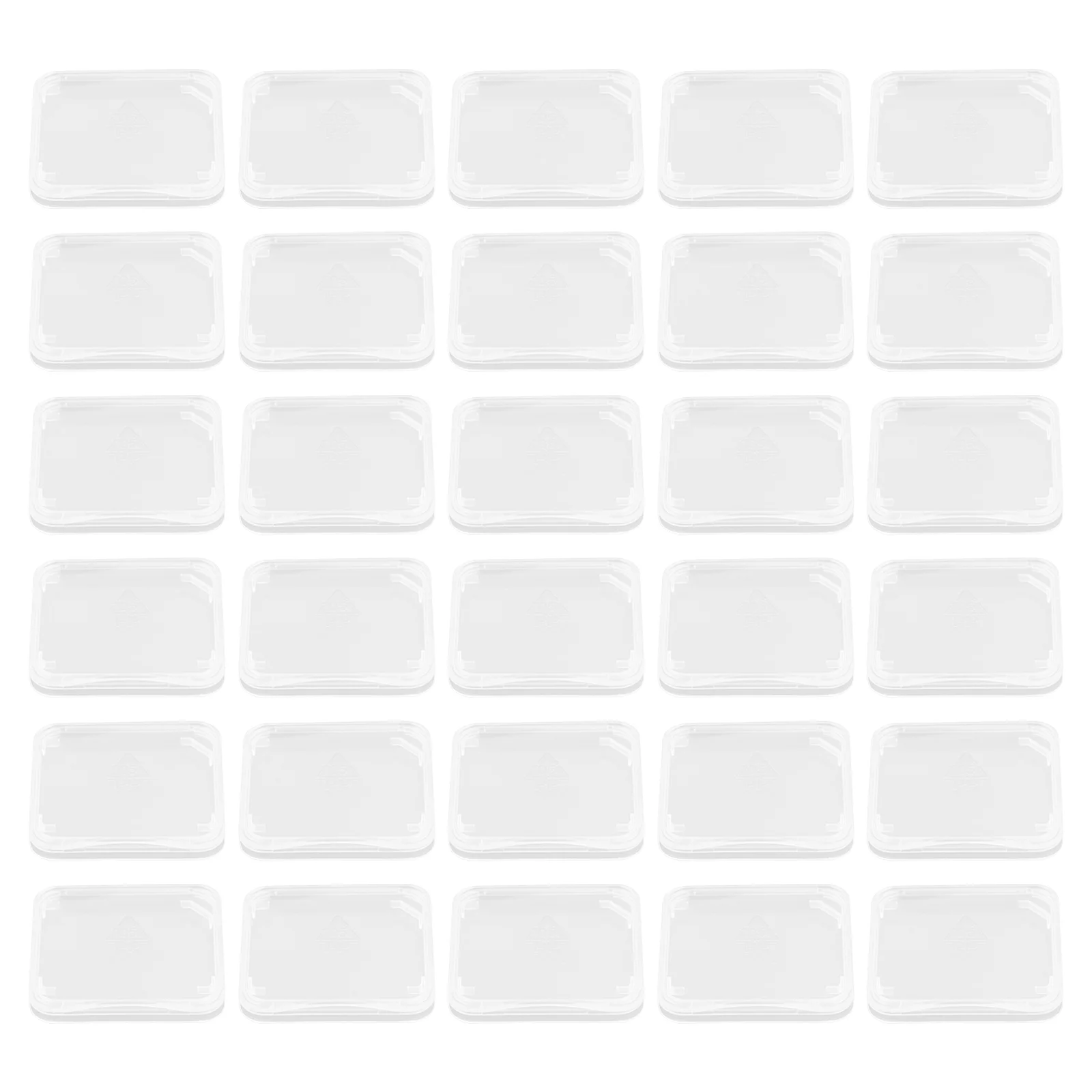 

Sd Card Storage Box Waterproof Containers Clear Plastic Organizer Bins Business Case