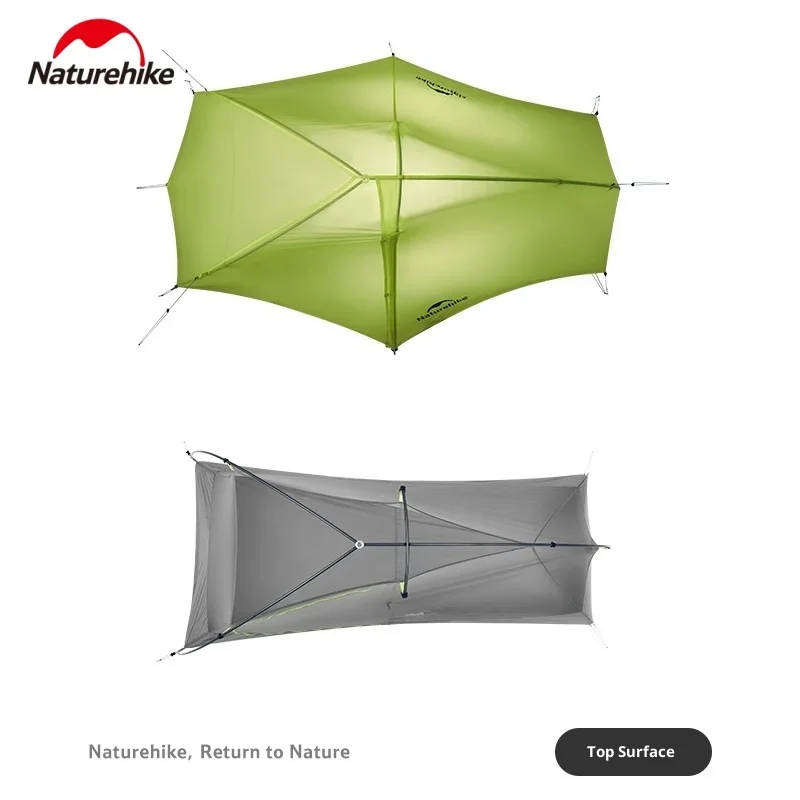 Палатка для походов TechHPNaturehike Star Trail EXT, 10D, с силиконовым покрытием, ультралегкая, из нейлона, устойчивая к дождю и ветру, уровень защиты 7. (art.: 3920db31077a4) - 3920db31077a4