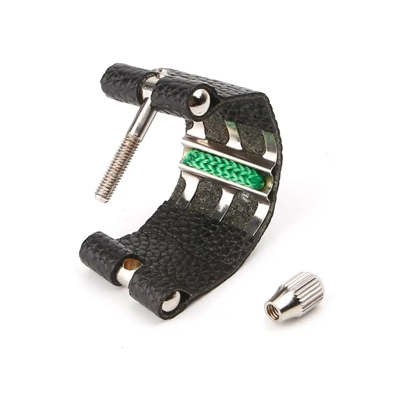 

Alto Saxophone Leather Mouthpiece Fastener Sax Musical Instrument Accessories