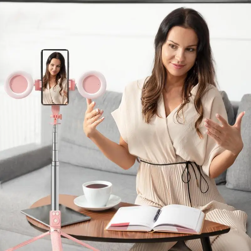 Штатив для сотового телефона с подсветкой высота 67 дюймов