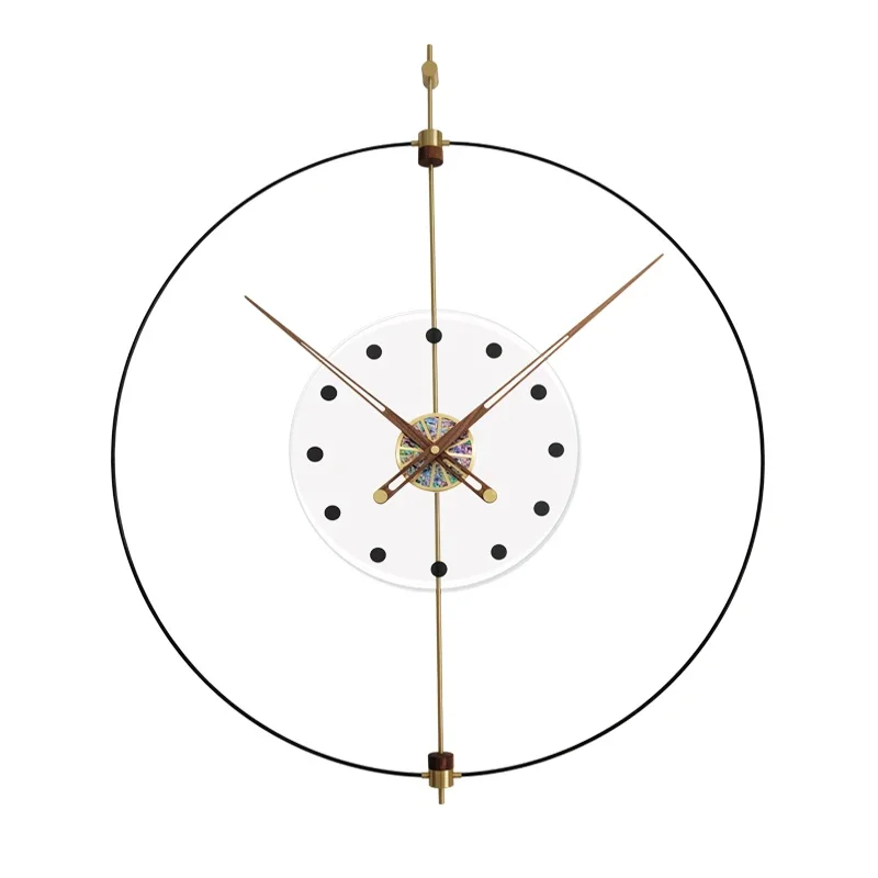 Настенные часы для гостиной роскошный интерьер эстетические настенные