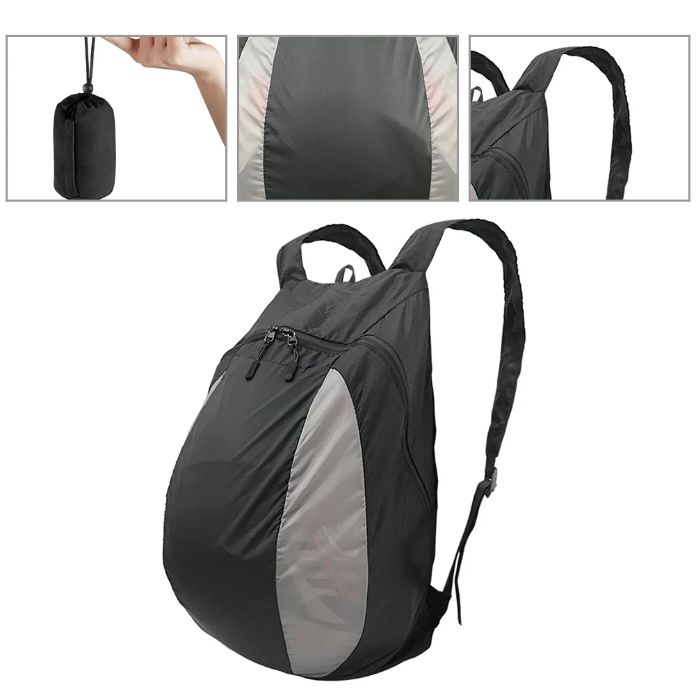 

Portable Nylon Backpack Motorcycle Backpack Riding Helmet Bag Outdoor Fitness Basketball Sneakers Bag Motorcycle Bags 28L