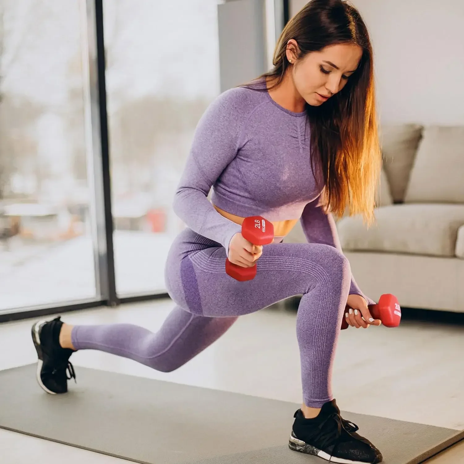 Неопреновые Гантели без рук набор весов с полкой для хранения