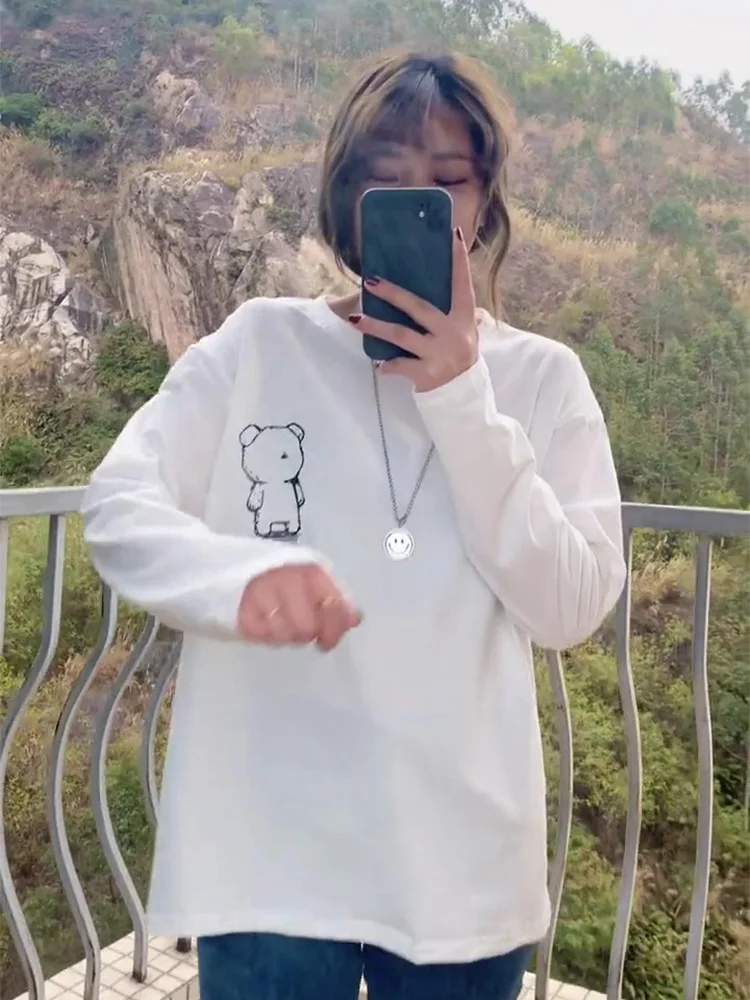 Популярная в этом году модная брендовая американская простая хлопковая футболка