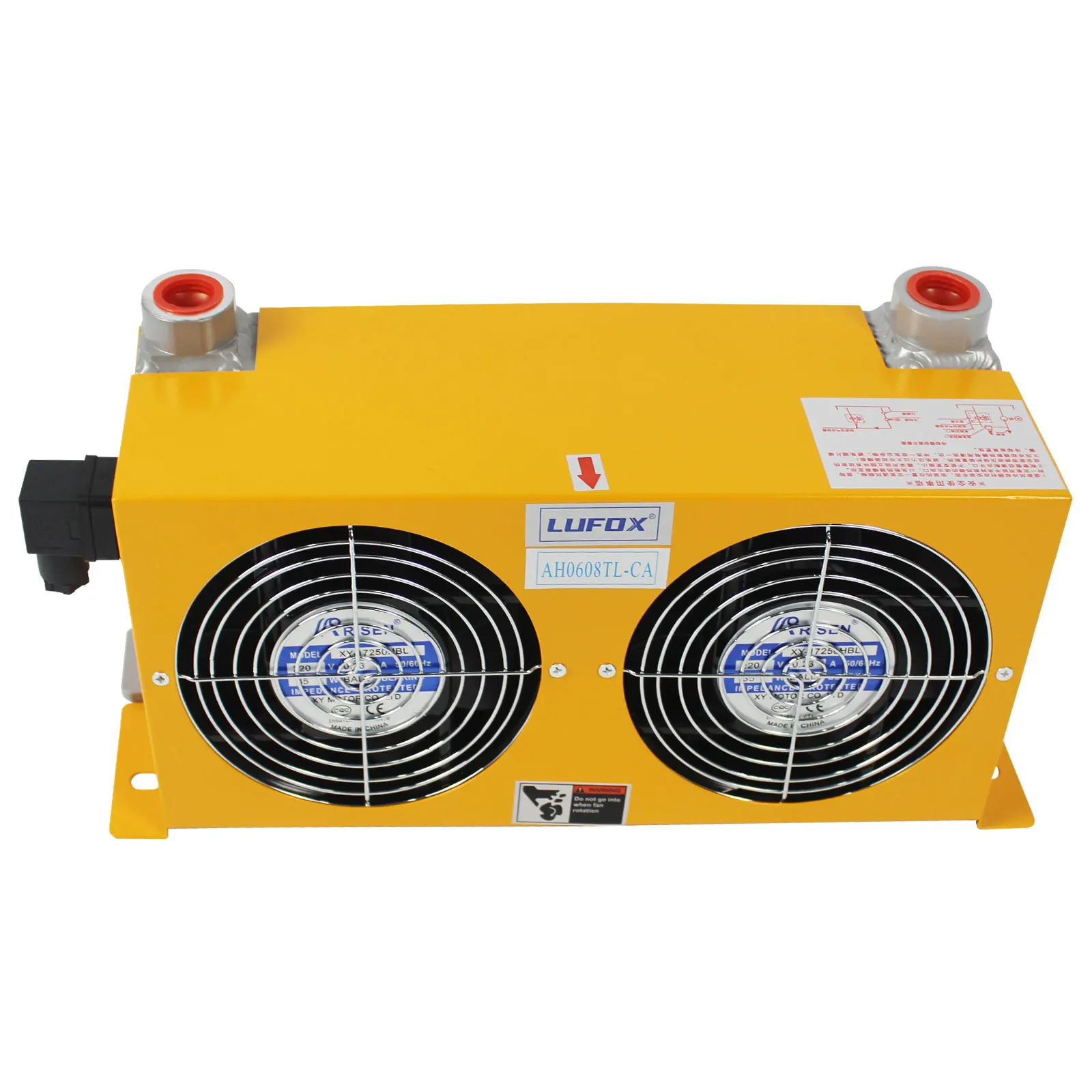 AH0608TL-CA 60 л/мин Теплообменник масляного охлаждения радиатора Пластина Штифт