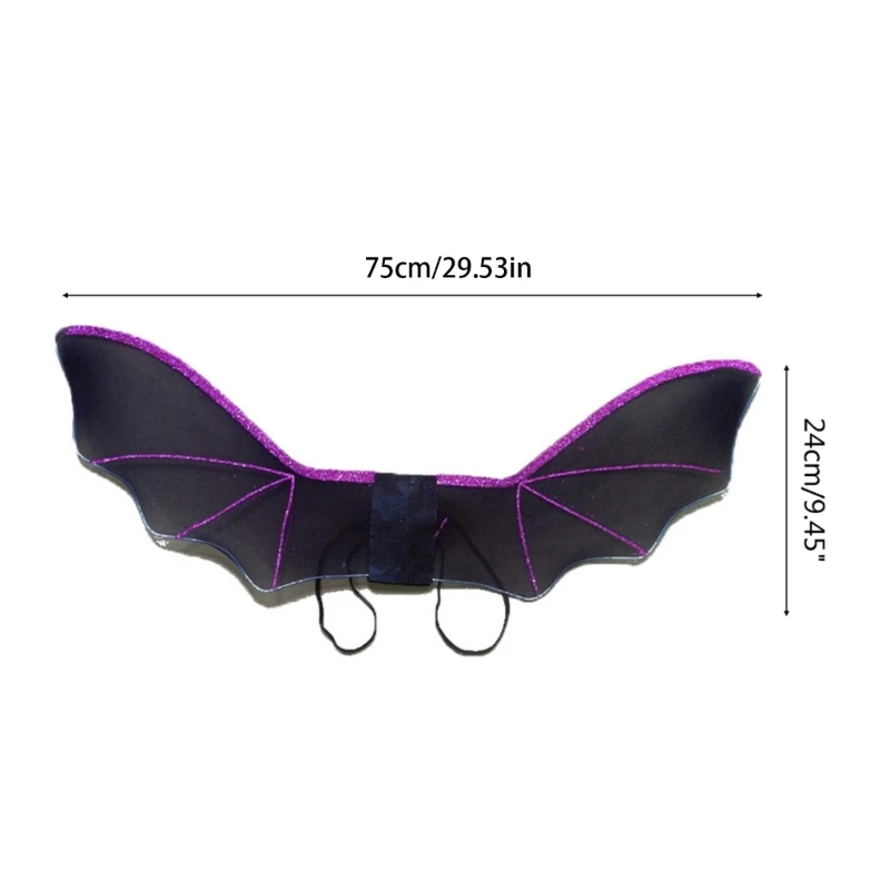 652F крылья летучей мыши костюм для косплея на Хэллоуин аксессуар с эластичными