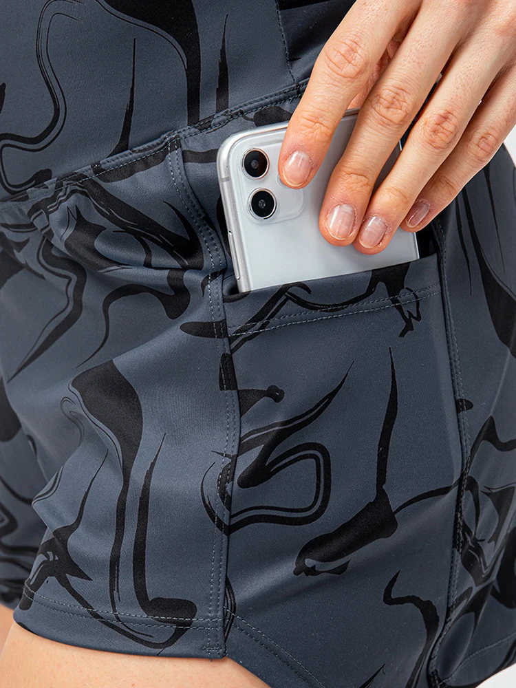 Summer Plus Size Sports Suit Women Quick Dry Yoga Tights Top And Loose High Waist Running Shorts Gym Clothing 2 Piece Tracksuit