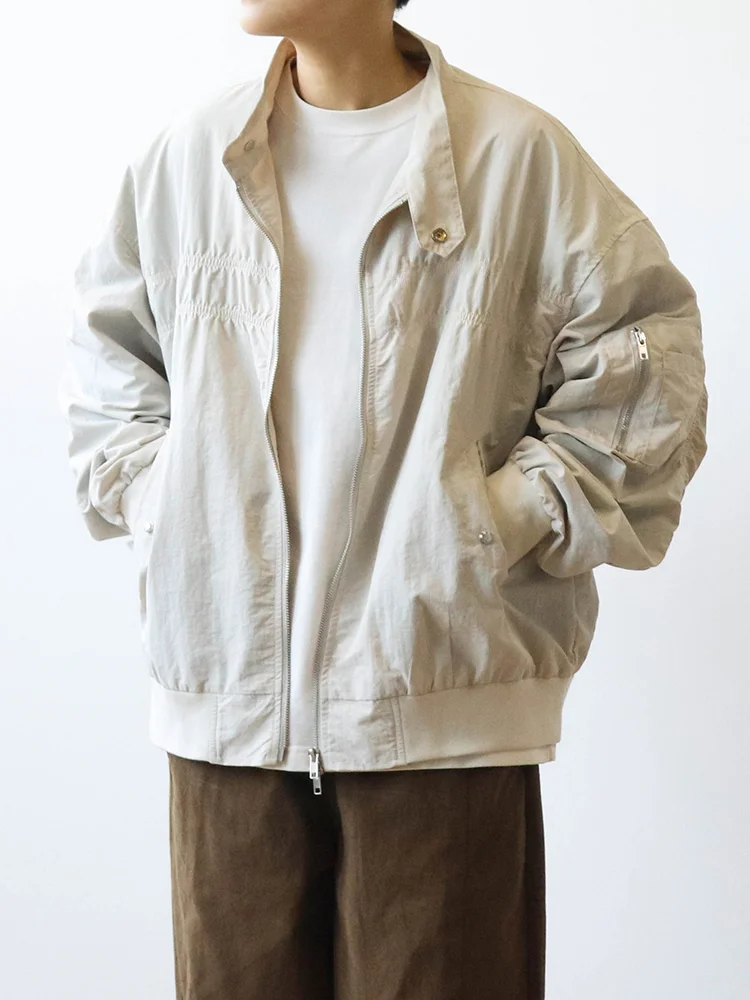 Mrboxx Осенняя японская мода ретро водоотталкивающая Свободная куртка с