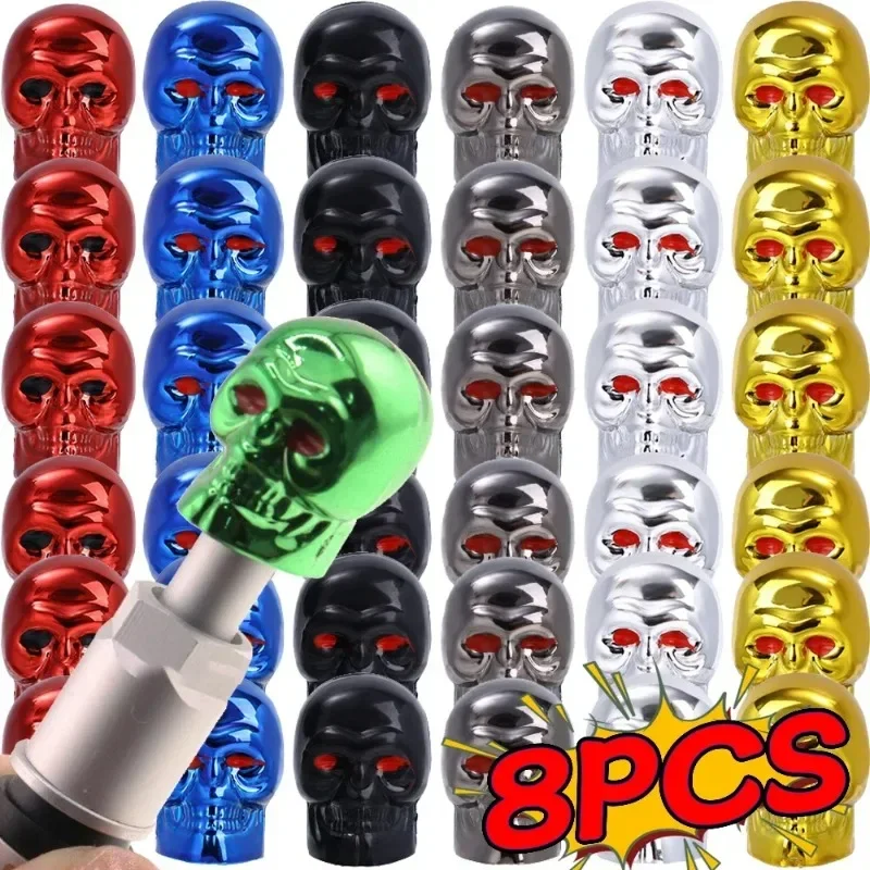 Крышка клапана для автомобильных шин сплав голова черепа авто мотоцикл