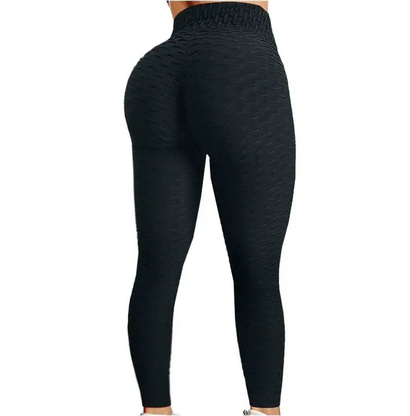 Sexy Leggings Women Fitness Gym Fold Sports Pants Elastic Legging Slim Hip Push Up Female Workout running Yoga Tights Trousers