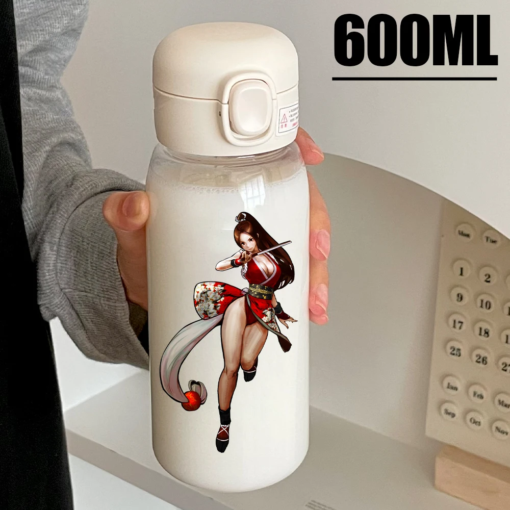 Thekingoffighters KOF 600 мл чашка для воды Orochi Yagami большая емкость портативная прозрачная