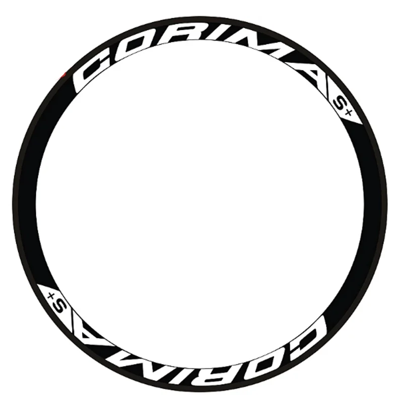 

Cycling Wheels Stickers for CORIMA S+ Vinyl Waterproof Sunscreen Antifade MTB Road Bike Bicycle Racing Dirt Decals Free Shipping