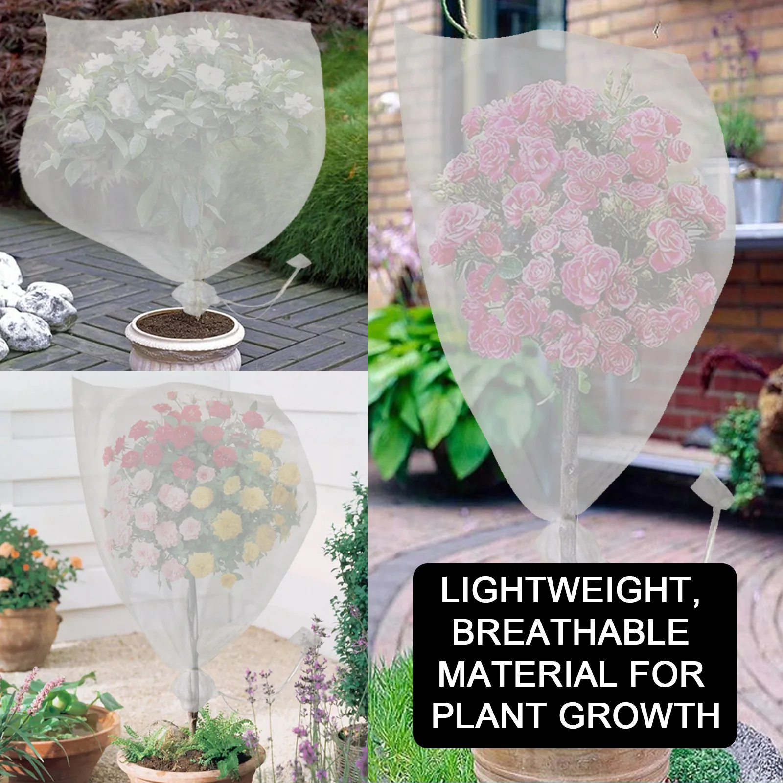 

5 шт., сетки для защиты от насекомых, из нетканого материала