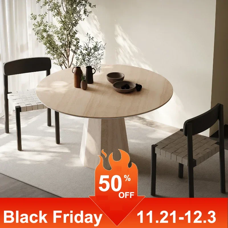 Обеденный стол роскошные керамические круглые столы для приема овальный сервис