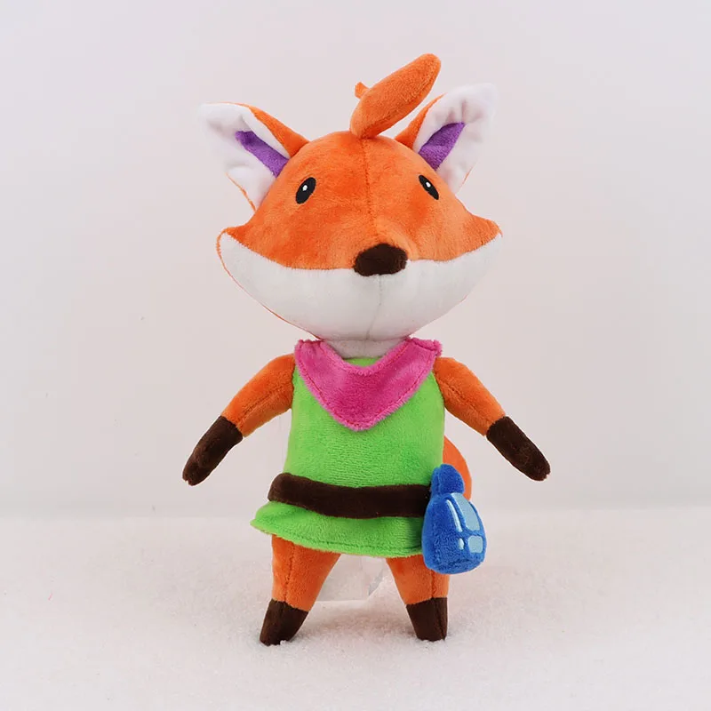 28cm Brave Fox Kawaii Plush Toy  Hot Game TUNIC Plushie Cute Anime Cartoon Toy Stuffed Animal Dolls Gifts Toys for Baby Girls