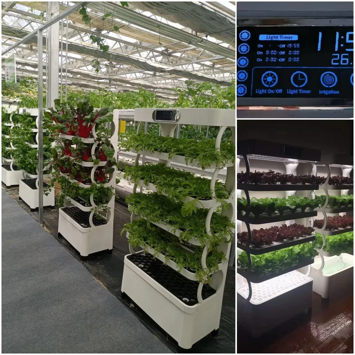 Автоматическая домашняя садовая умная ферма для выращивания гидропонной