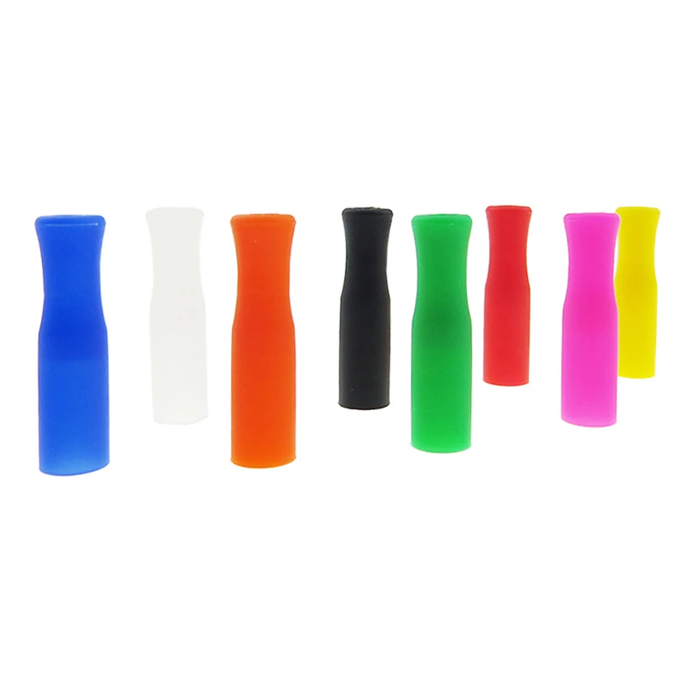 

Straw Silicone Straws Tips Reusable Cover Covers Protector Tip Colored Tumbler Metal Lids Drinking Steel Stainless Silencers