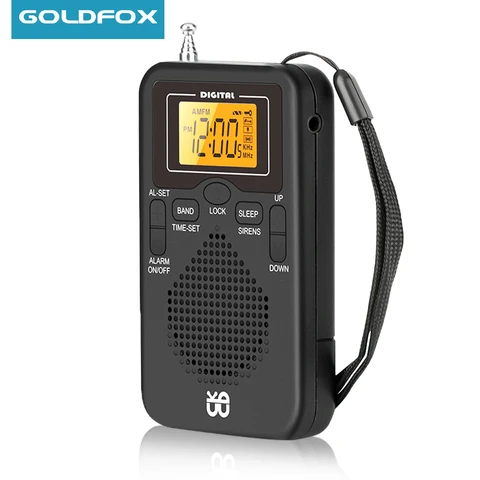 portable clock radio