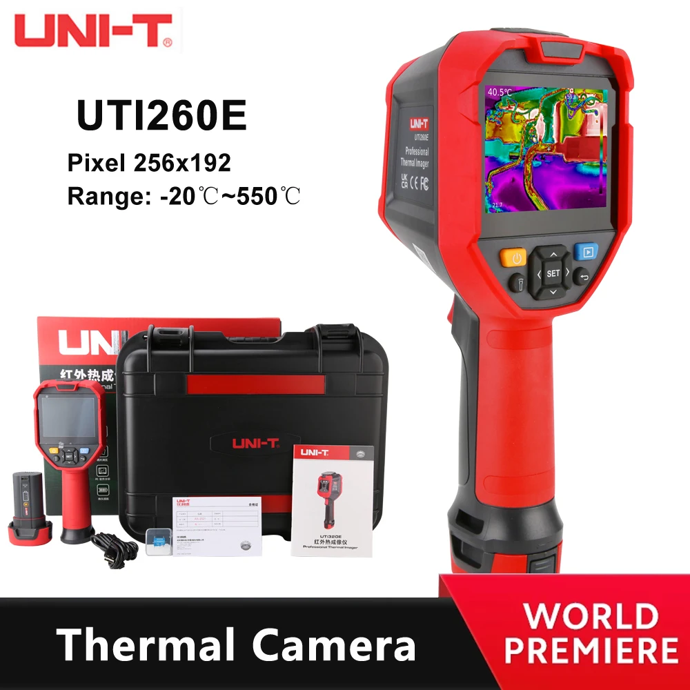 

Фотокамера UNI-T UTI260E с инфракрасным тепловизором, x 19, 2 пикселя, тепловизор для ремонта цепи, тестирование подогрева пола
