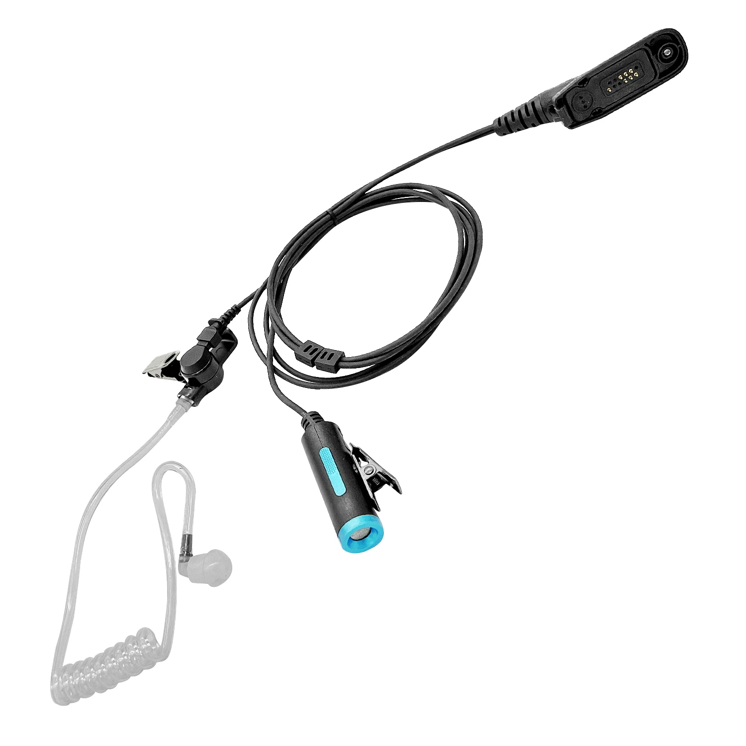 RISENKE Earpiece for Motorola APX6000 APX7000 XPR6100 XPR6550 XPR7350 XPR7380e APX4000 Radio Walkie Talkie Headset with Mic